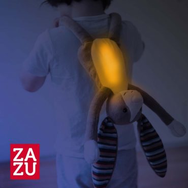Bo Κουνελάκι με φωτάκι νυκτός Ζωάκια ύπνου με μελωδίες & λευκό ήχο φύσης ΖAZU 2