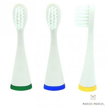 3 Ανταλλακτικές Οδοντόβουρτσες Παιδικές για Oral Sonic Electric Marcus & Marcus kids