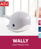 Wally προβολέας ύπνου Ωκεανού με λευκούς ήχους Φάλαινα Whale ZAZU ZA-WALLY-01