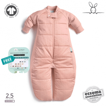 Η ergoPouch είναι περήφανος υποστηρικτής της Eczema Association Australasia Ένας βραβευμένος υπνόσακος μωρών και παιδιών 2 σε 1 ,σχεδιασμένος για παιδιά δραστήρια που μιμούνται ακόμα και τις κινήσεις ενός μικρού αθλητή του καράτε στον ύπνο τους.