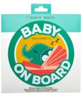 OLLIE Baby On Board Σιλικόνης Ελεφαντάκι για εσωτερική τοποθέτηση