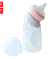Το πρωτοποριακό, καινοτόμο και μαλακό Μπιμπερό Φαρμακευτικής Σιλικόνης με Κλίση 2 σε 1 & Αποθήκευσης 240ml με Μπιμπερό & μπουκάλι διατήρησης του μητρικού γάλακτος της marcus & marcus